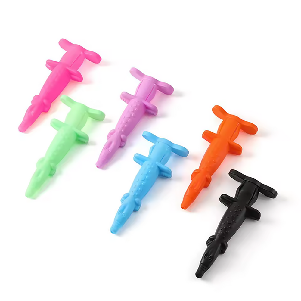 Teeth Whitening Gel Syringes - 5pcs Dental Syringe Sleeve Reusable Crocodile