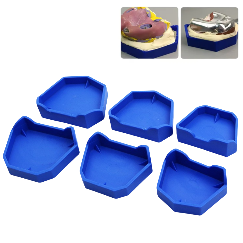 6pcs Dental Model Base Set Pla - Teeth Whitening Trays ulasan dan harga