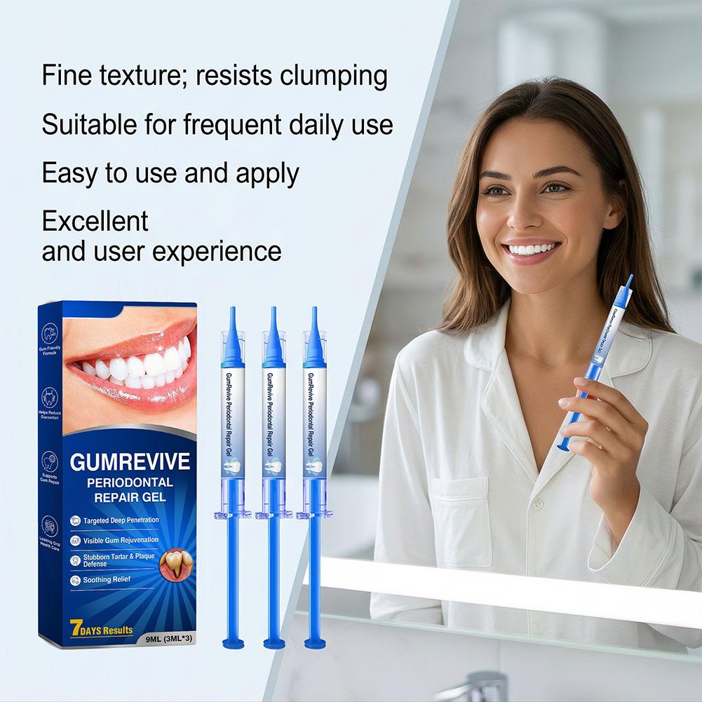 Gum Periodontal Repair Gel Syr - Teeth Whitening Gel Syringes ulasan dan harga
