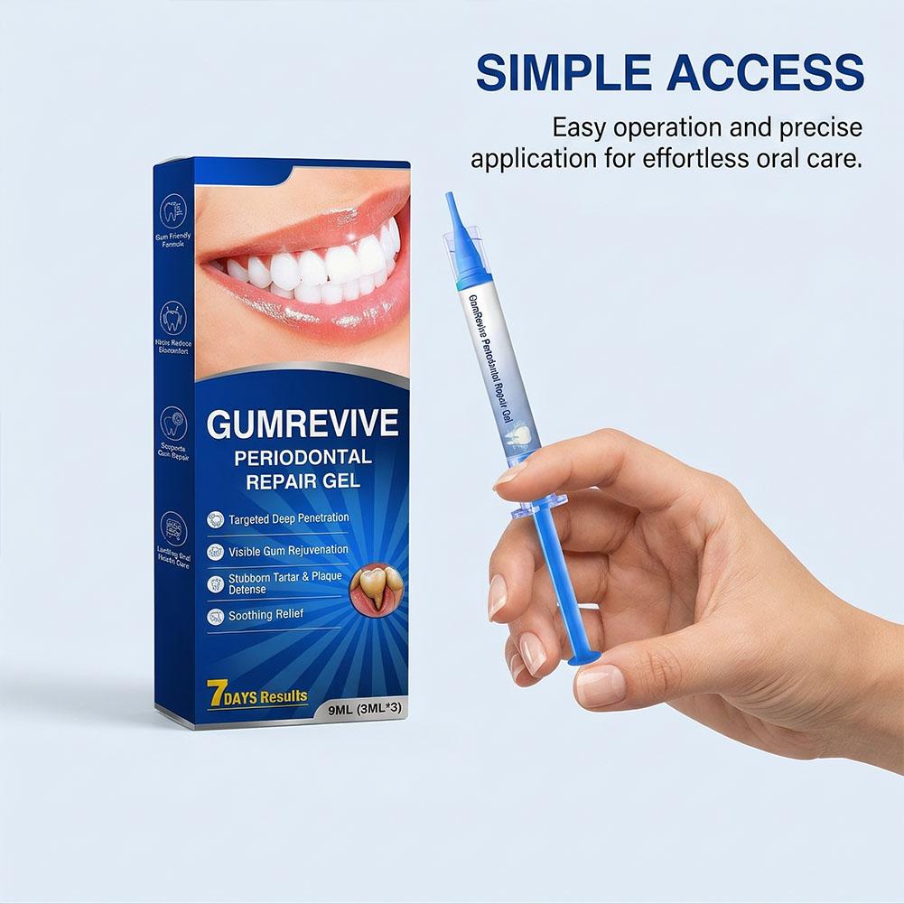 Gum Periodontal Repair Gel Syr - Teeth Whitening Gel Syringes ulasan dan harga