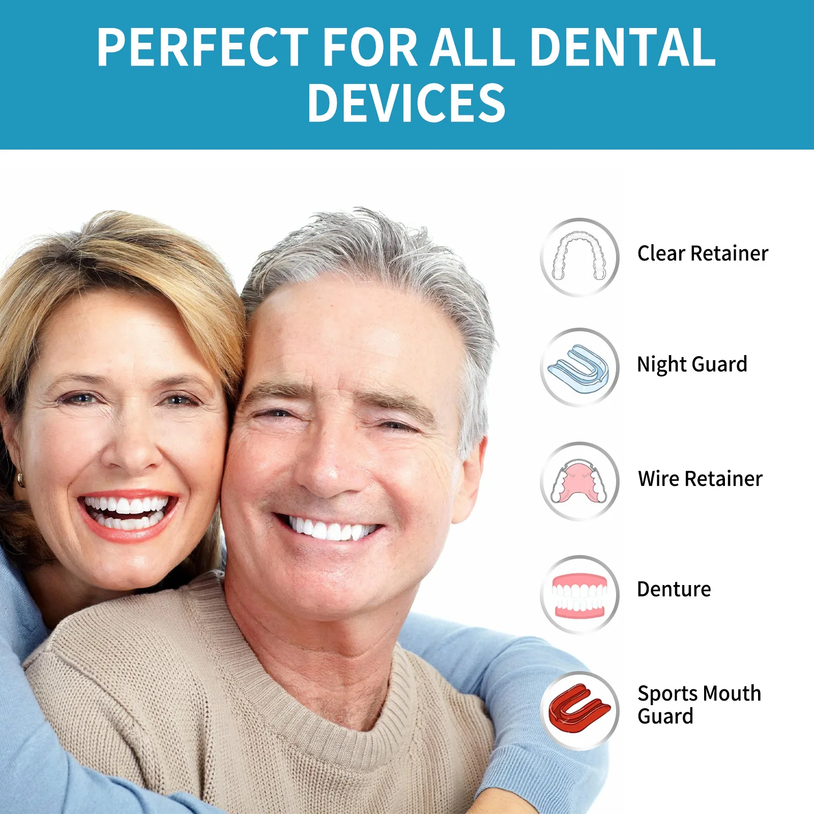 Aligner Denture Cleaner Foam D - Teeth Whitening With Braces ulasan dan harga