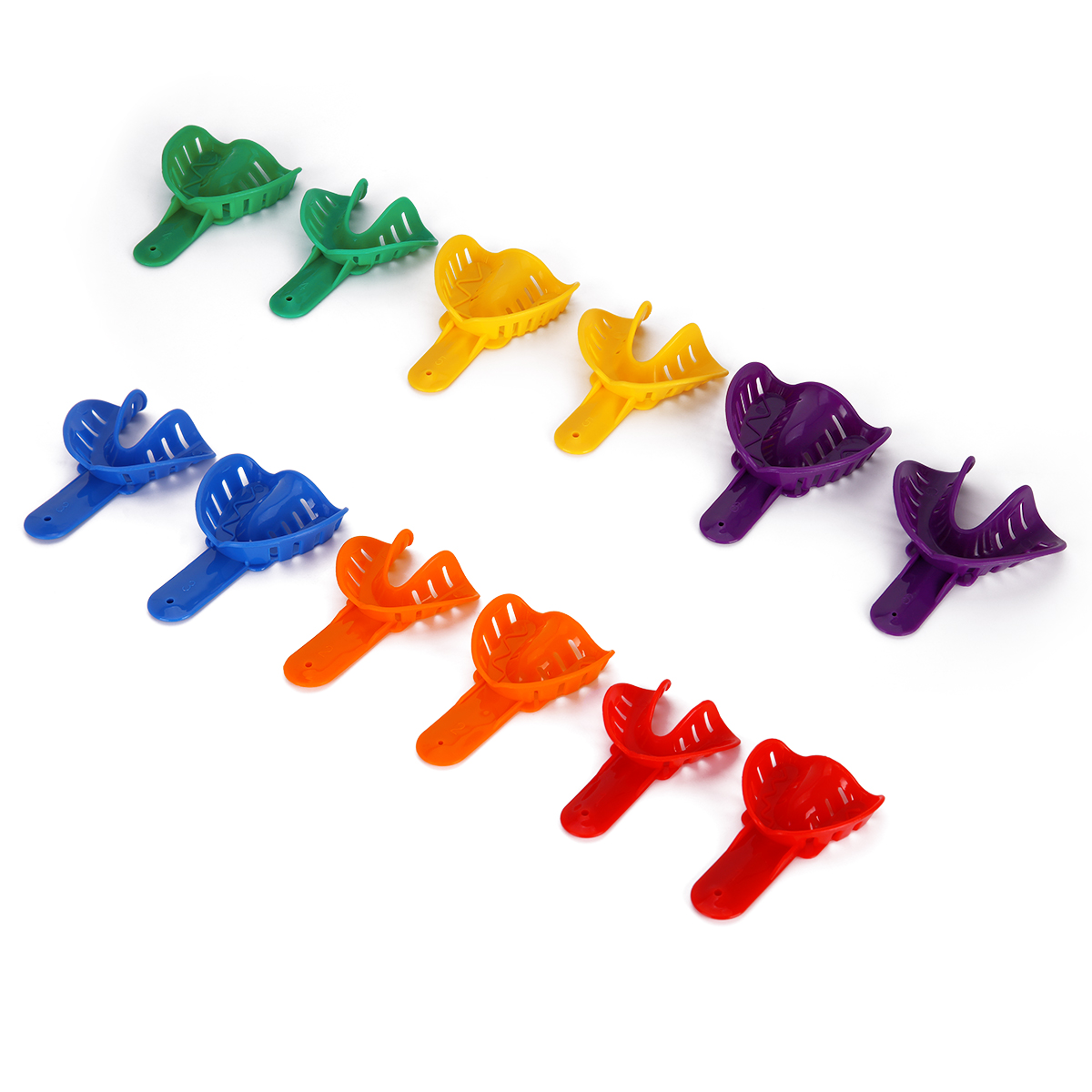 12pcs Dental Impression Trays  - Teeth Whitening Trays ulasan dan harga