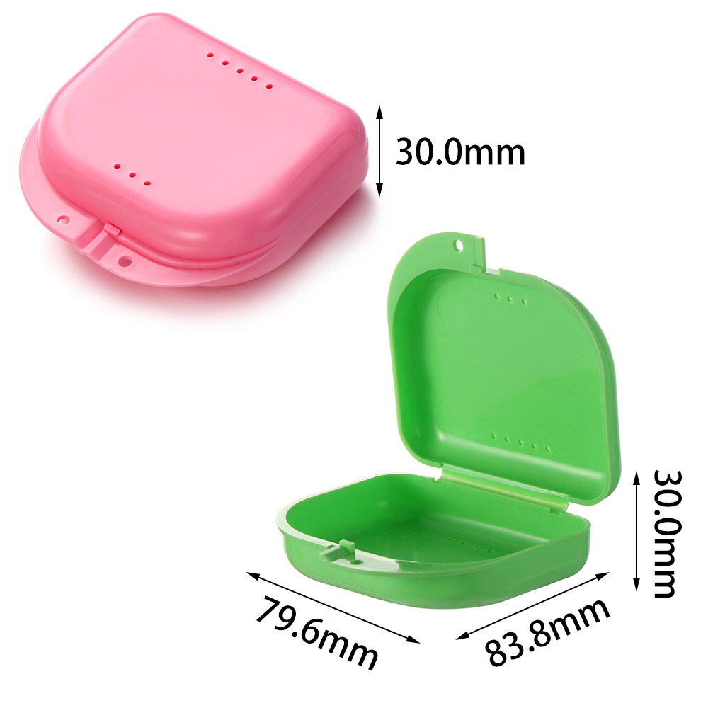 10pcs Denture Box Tray Case De - Teeth Whitening Trays ulasan dan harga