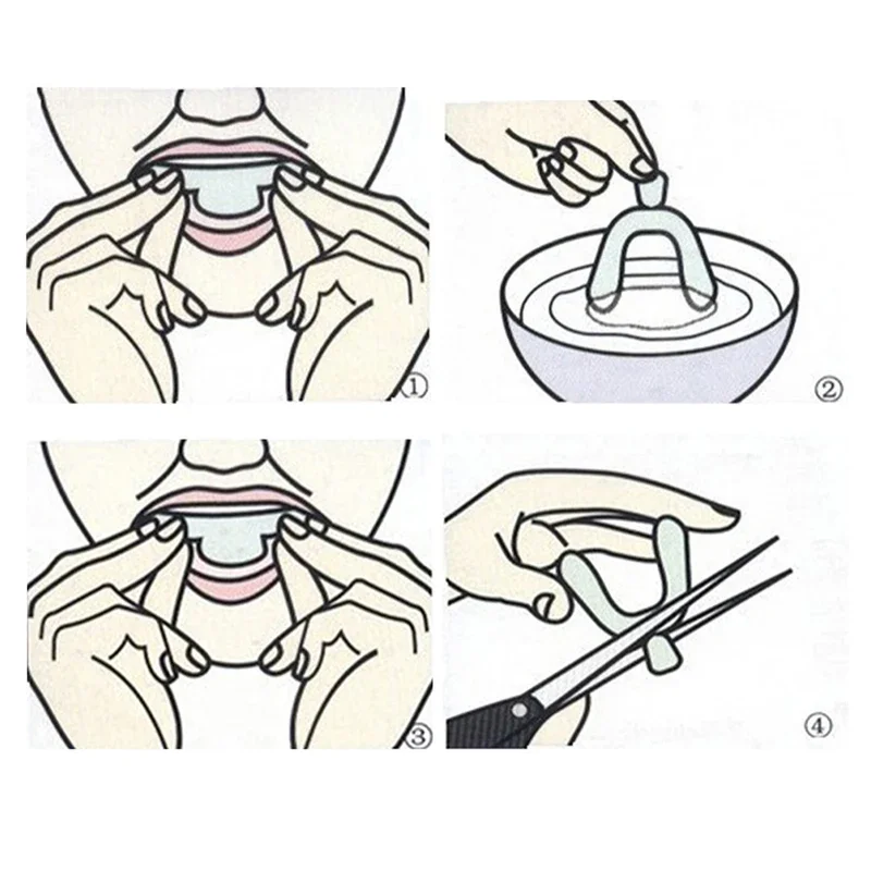 10Pcs Silicone Mouth Guard Tee - Teeth Whitening Trays ulasan dan harga
